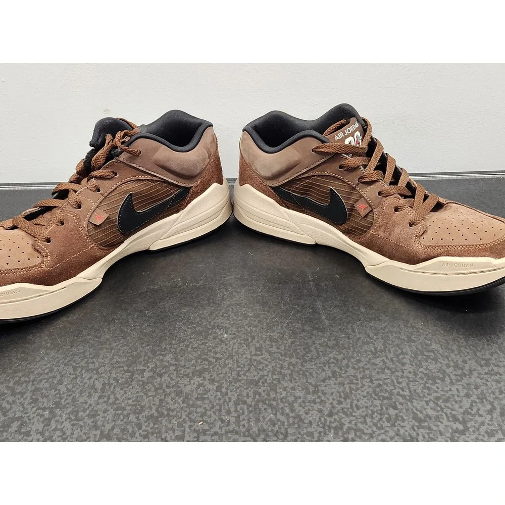 Nike Jordan Stadium 90 Men's Size 9 Cacao Wow DX4397-200 Suede Sneakers ~ G/VG
